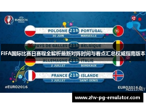 FIFA国际比赛日赛程全解析最新对阵时间与看点汇总权威指南版本